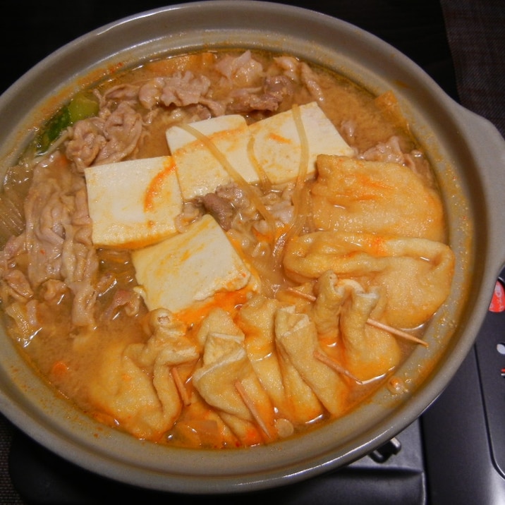 豆腐チゲ鍋